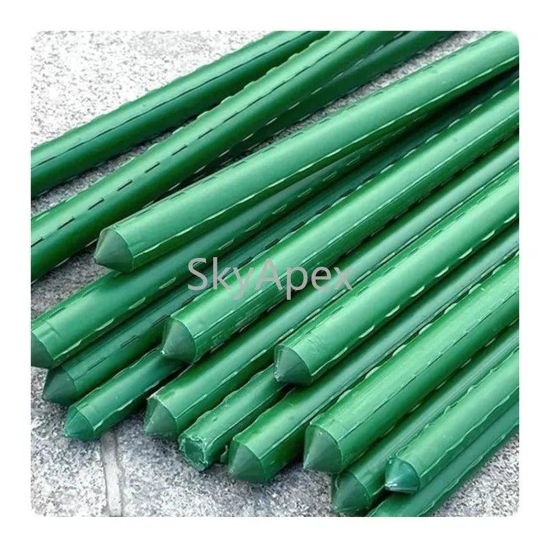 Plastic Coated Hollow Steel Plant Stakes For Climbing Plants
