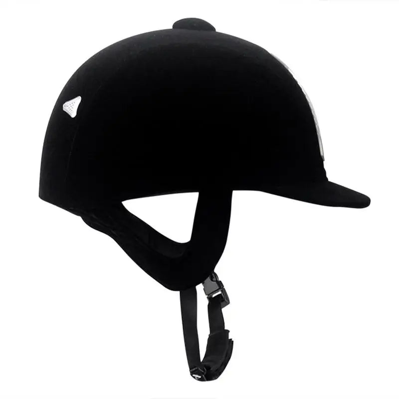 Equestrian Horse Riding Helmet Breathable ABS Safety Headgear