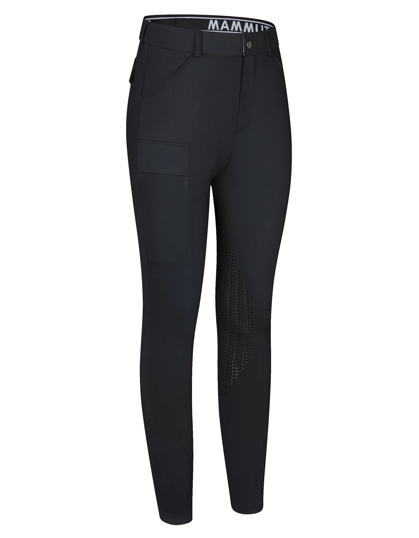 UURUU Men Equestrian Silicone Breeches Slim Fit