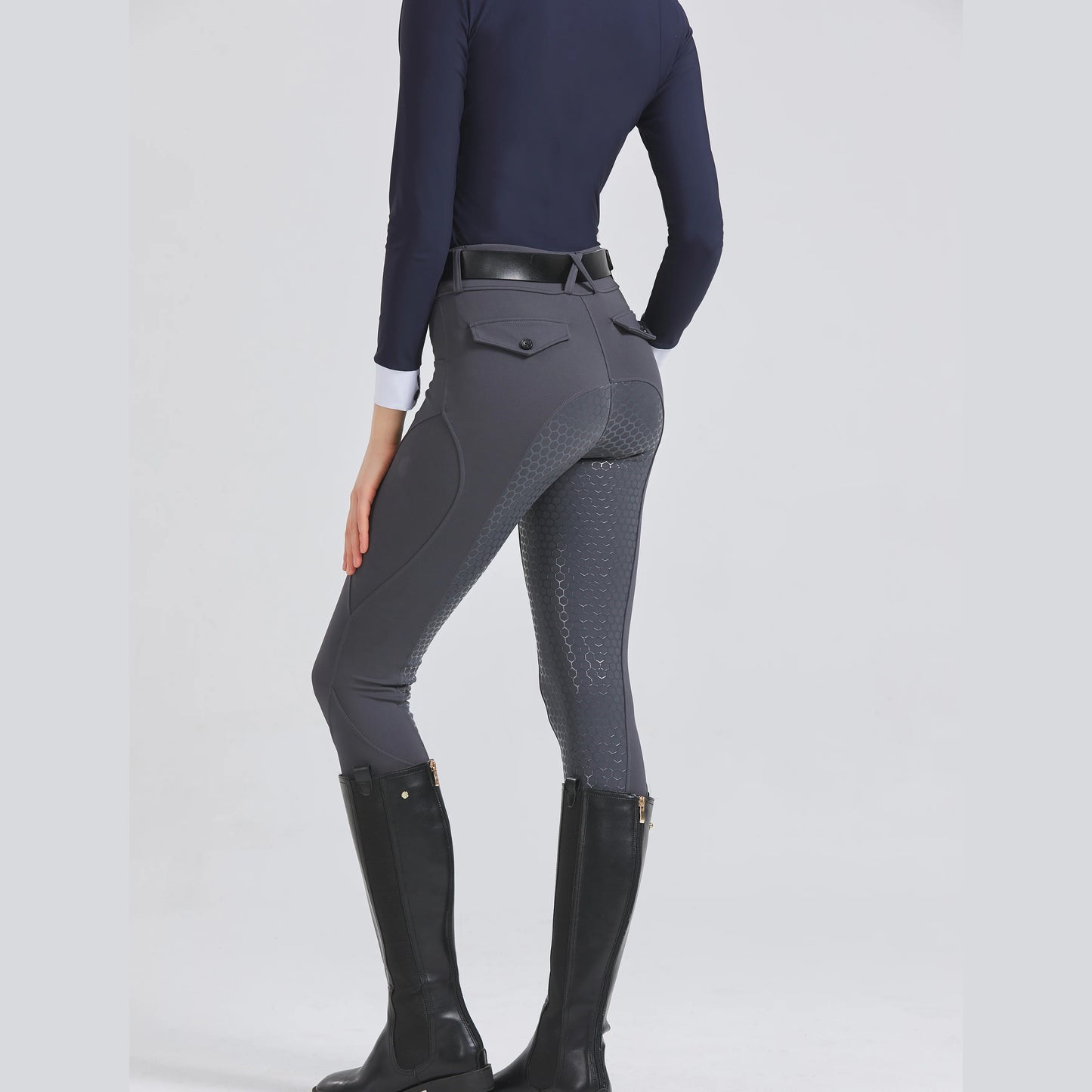 UURUUCN Four Seasons Breeches Riding Pants Silicone Anti Slip Wear Resistant