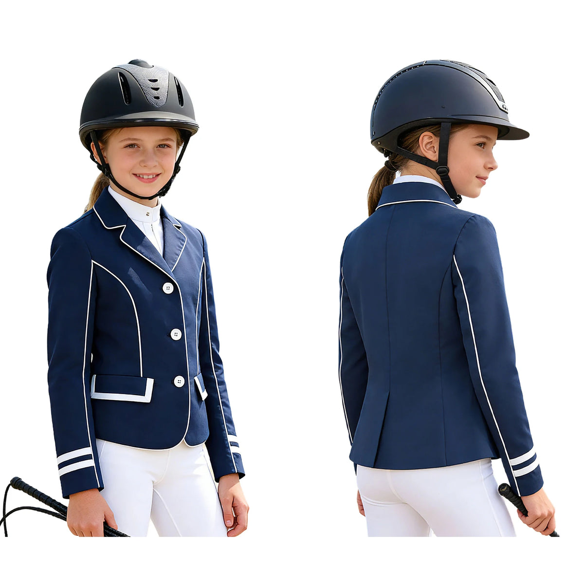 Freebily Girls Equestrian Riding Breeches Non Slip Horse Riding Leggings