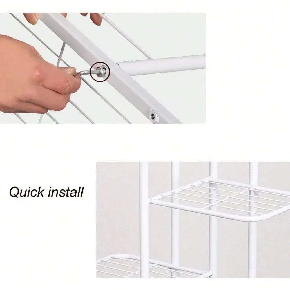 Metal Plant Stand For Indoor And Outdoor Use