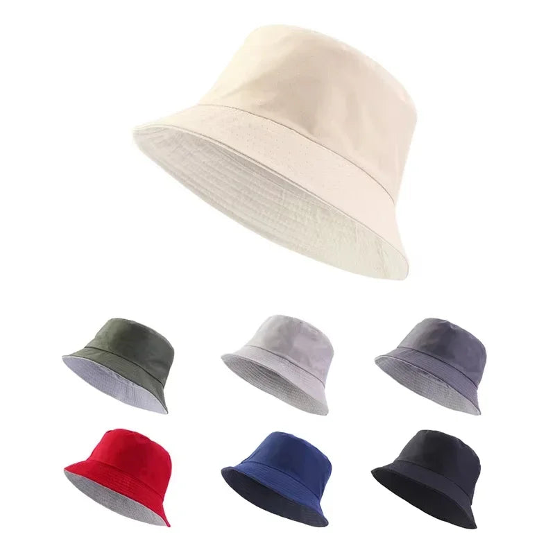 Unisex Foldable Bucket Hat Sun Protection Polyester Casual Outdoor