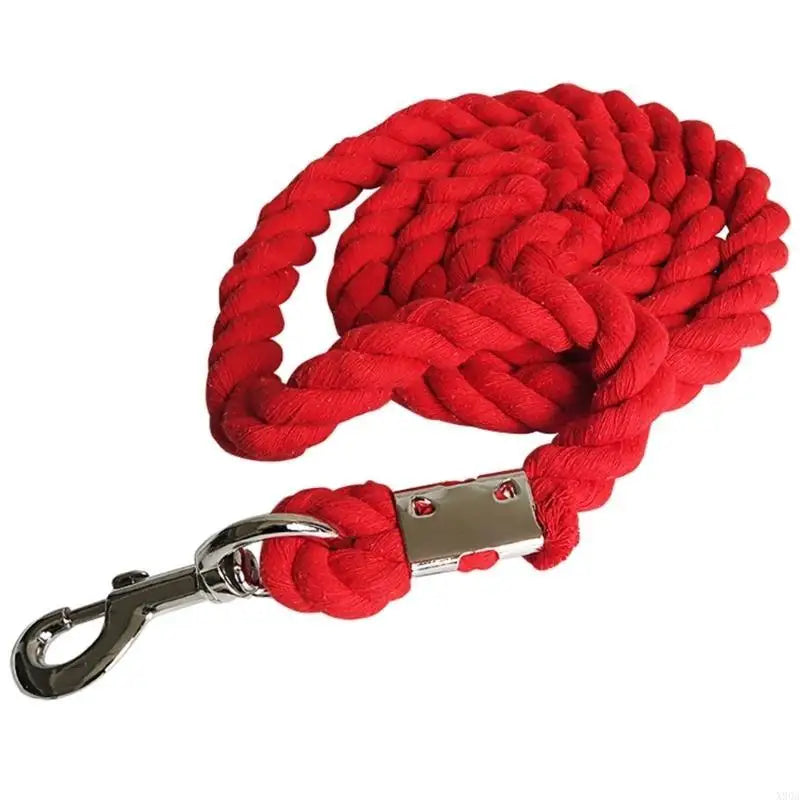 Horse Leading Rope Heavy Duty Cotton Equestrian Lead Rope