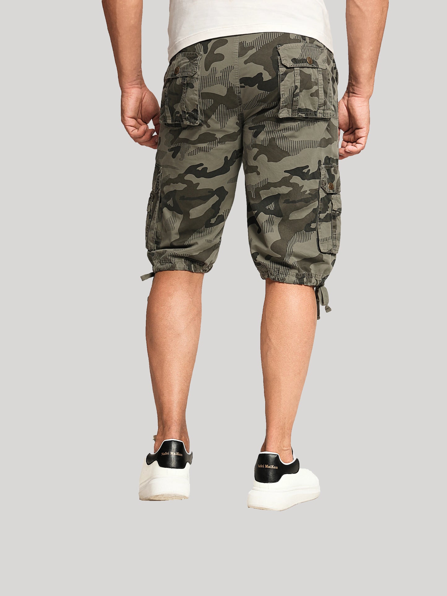 Men's Summer Workwear Shorts Regular Fit Cotton Casual