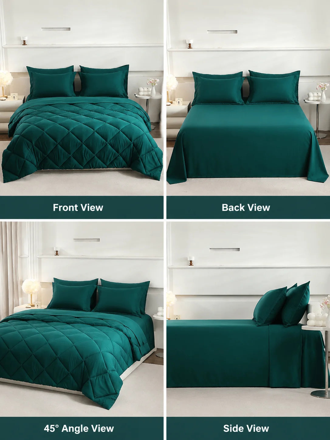 EasYum Multi Piece Bedding Set With Comforter