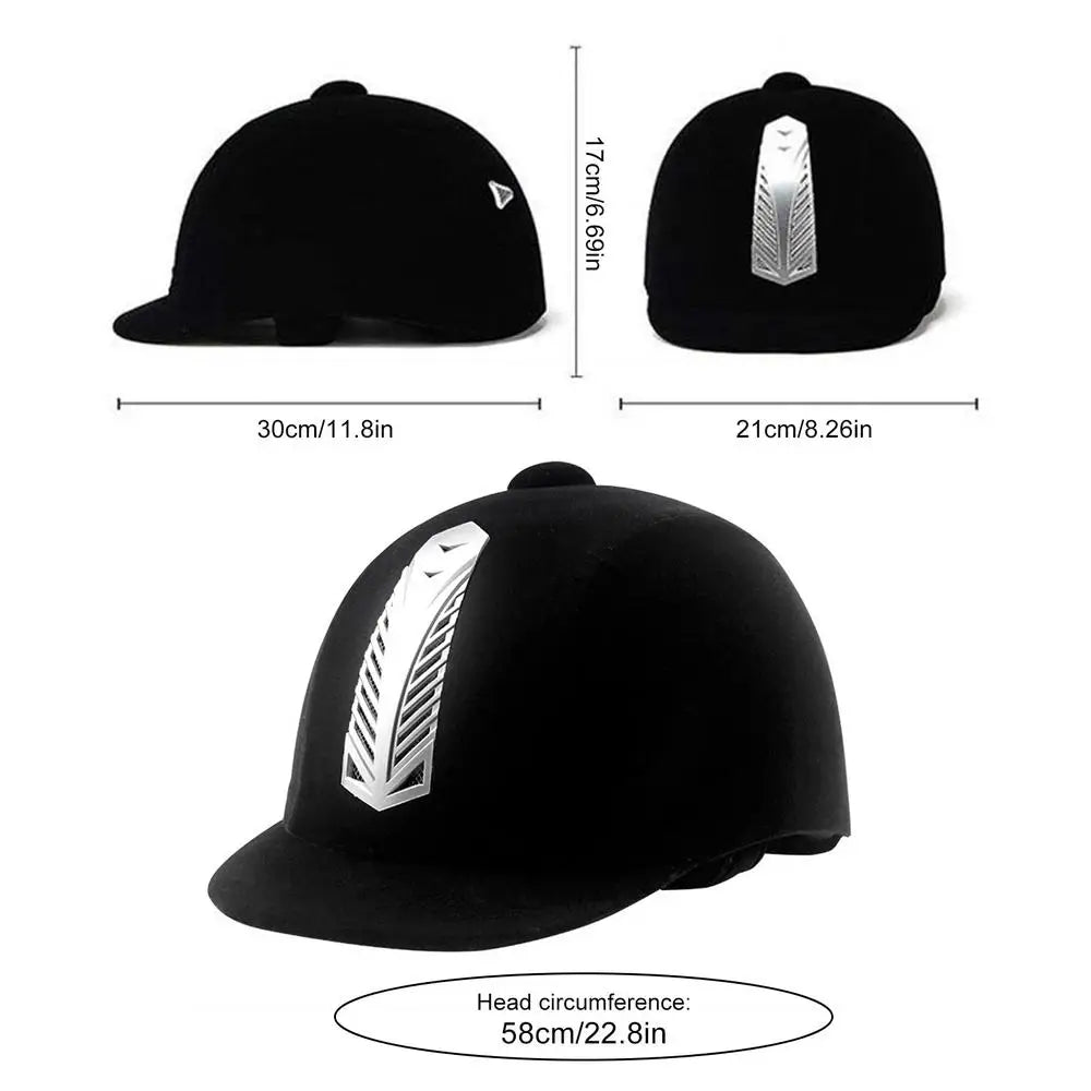 Equestrian Horse Riding Helmet Breathable ABS Safety Headgear
