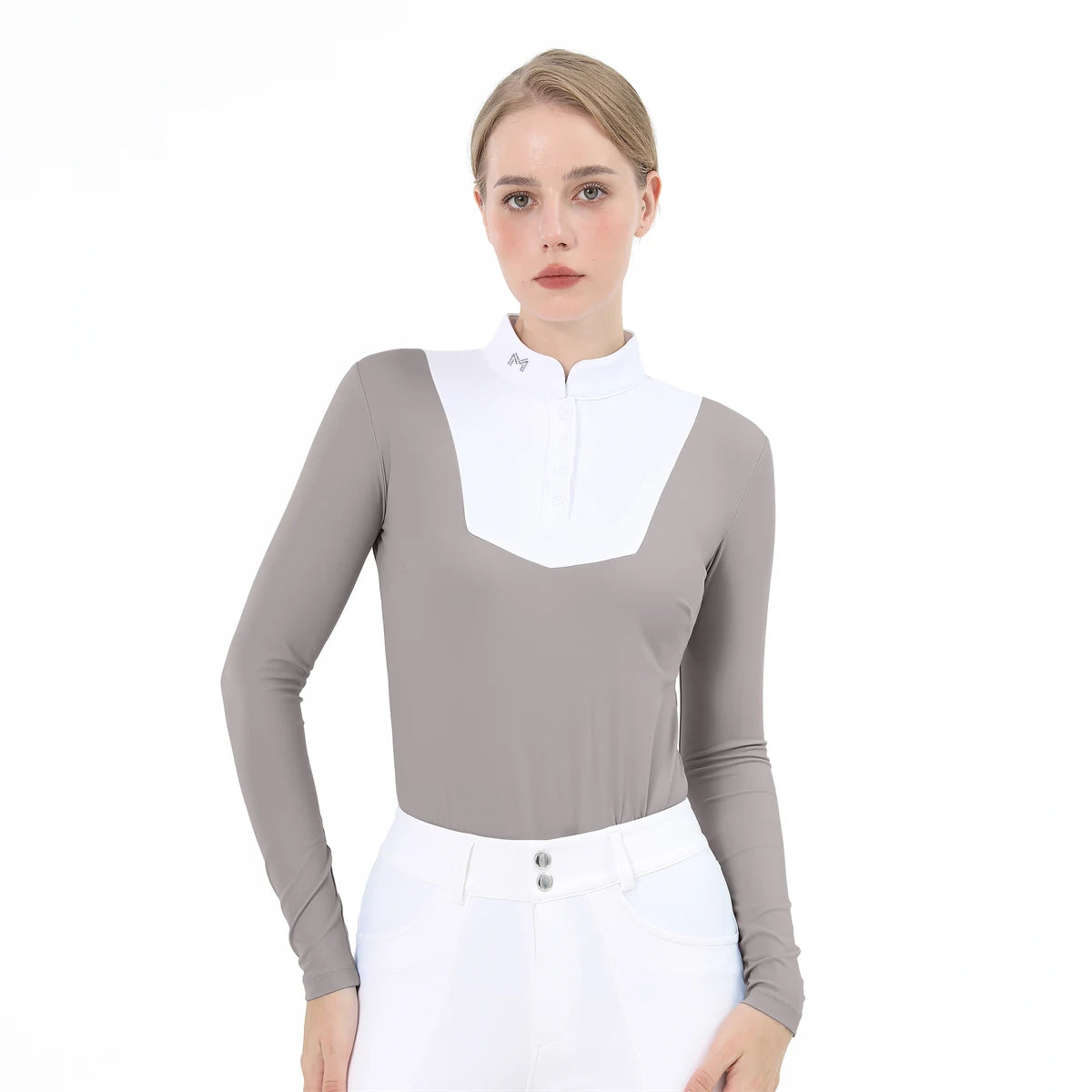 Women Equestrian Base Layer Long Sleeve Breathable Top