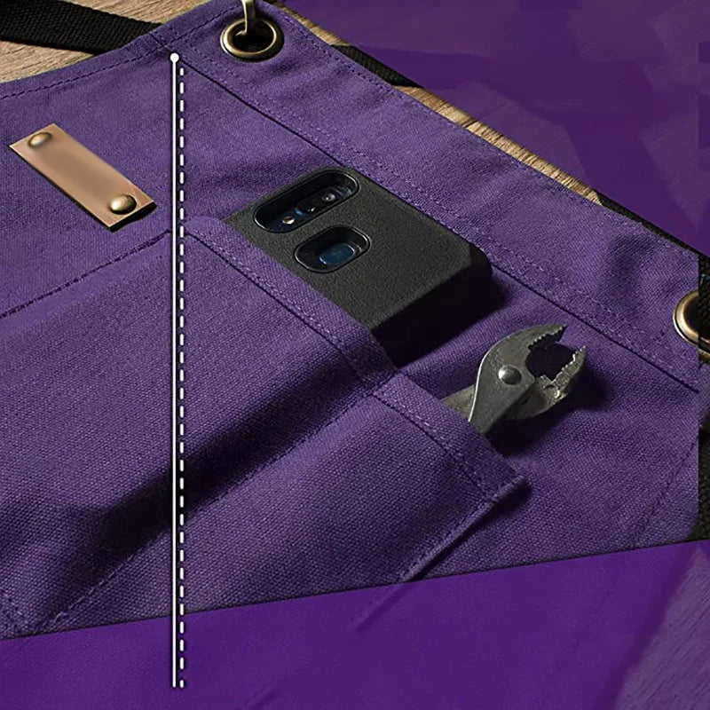 Jiangxi Choice Heavy Duty Canvas Apron With Tool Pockets