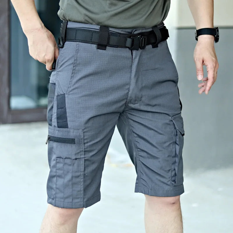 Camouflage Quick Dry Shorts For Men With Pockets For Hiking