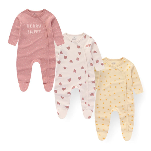 Unisex Baby Cotton Footies Romper Set All Seasons