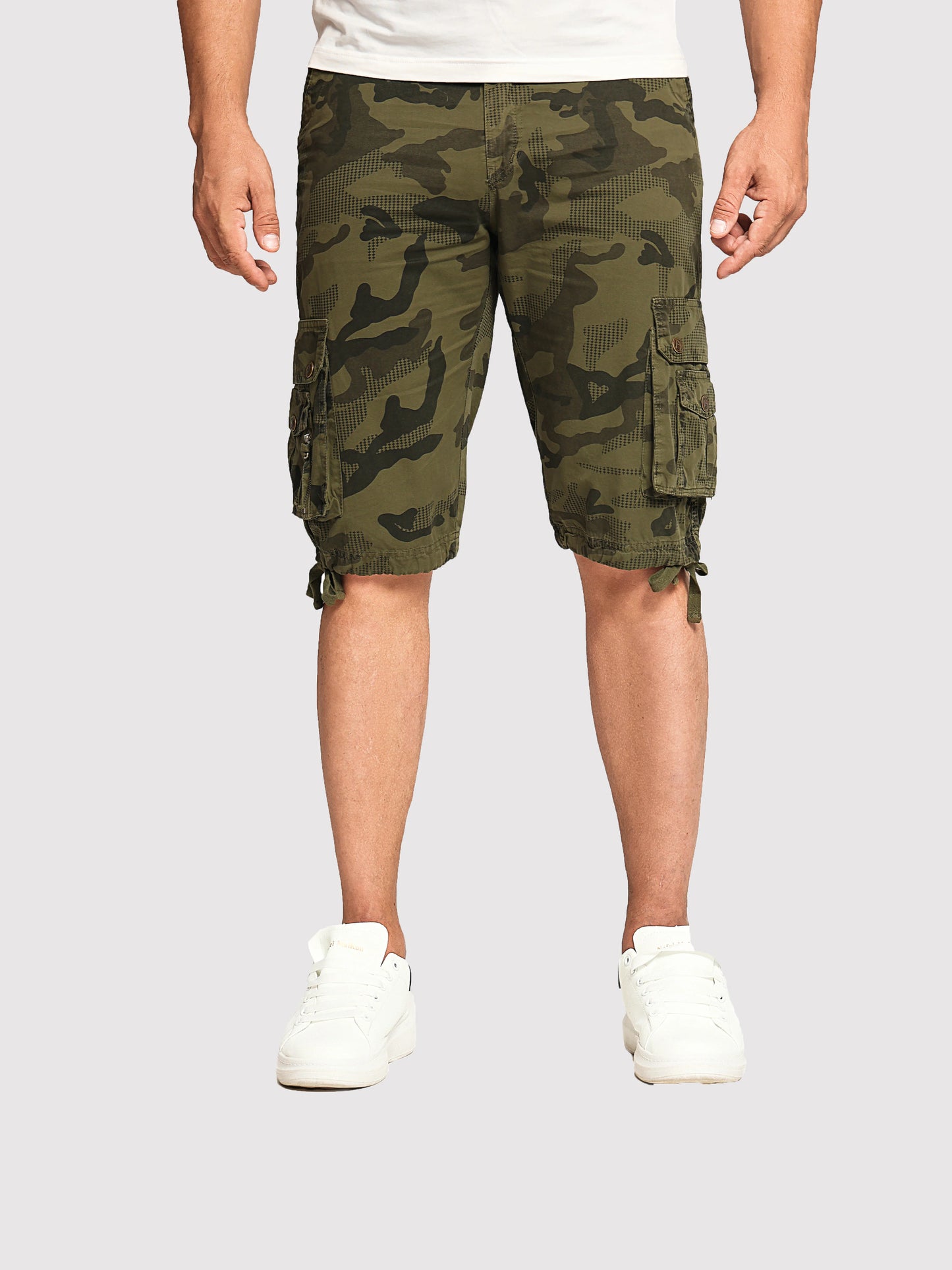 Men's Summer Workwear Shorts Regular Fit Cotton Casual