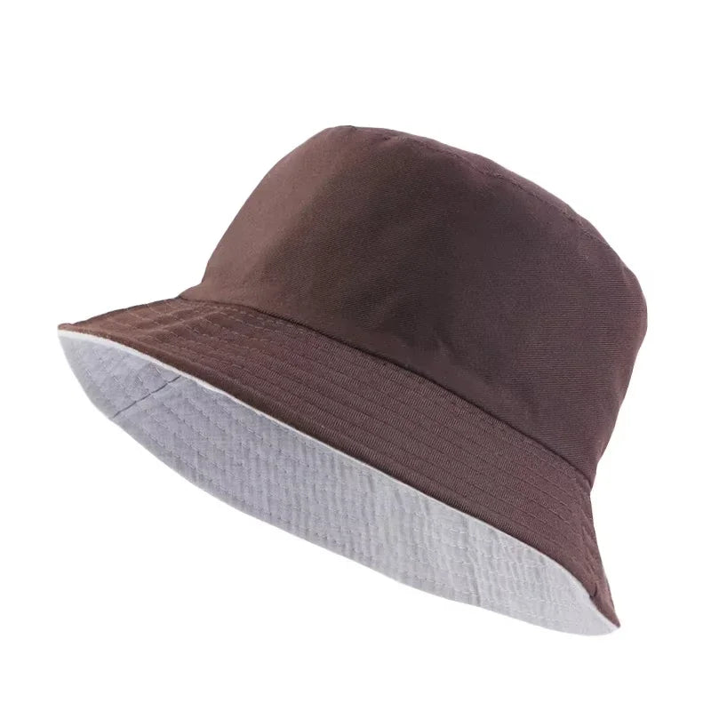 Unisex Foldable Bucket Hat Sun Protection Polyester Casual Outdoor