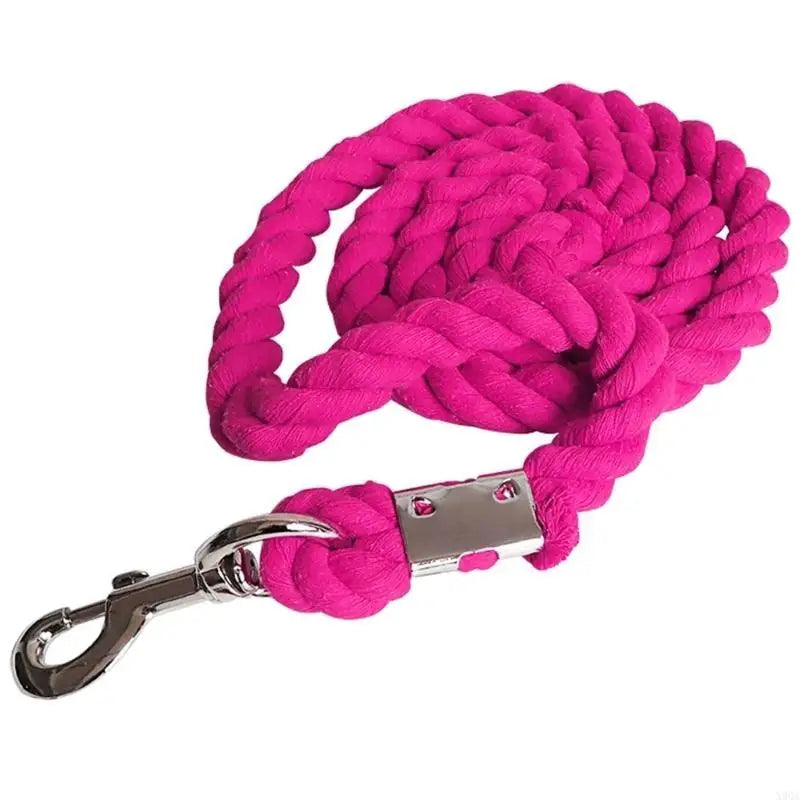 Horse Leading Rope Heavy Duty Cotton Equestrian Lead Rope