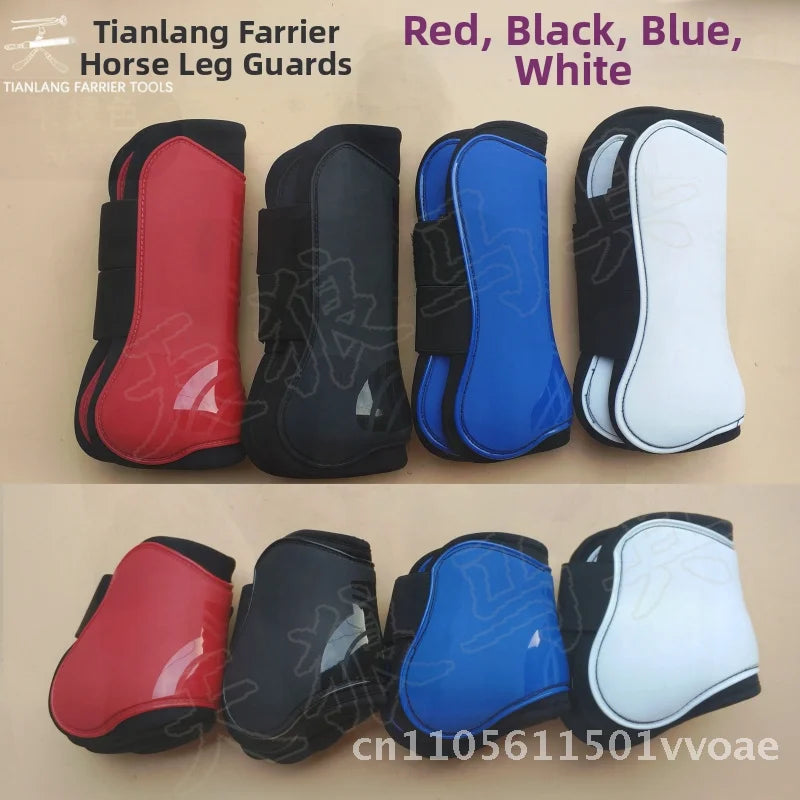 Neoprene Horse Leg Warmers And Leg Guards For Equestrian Care