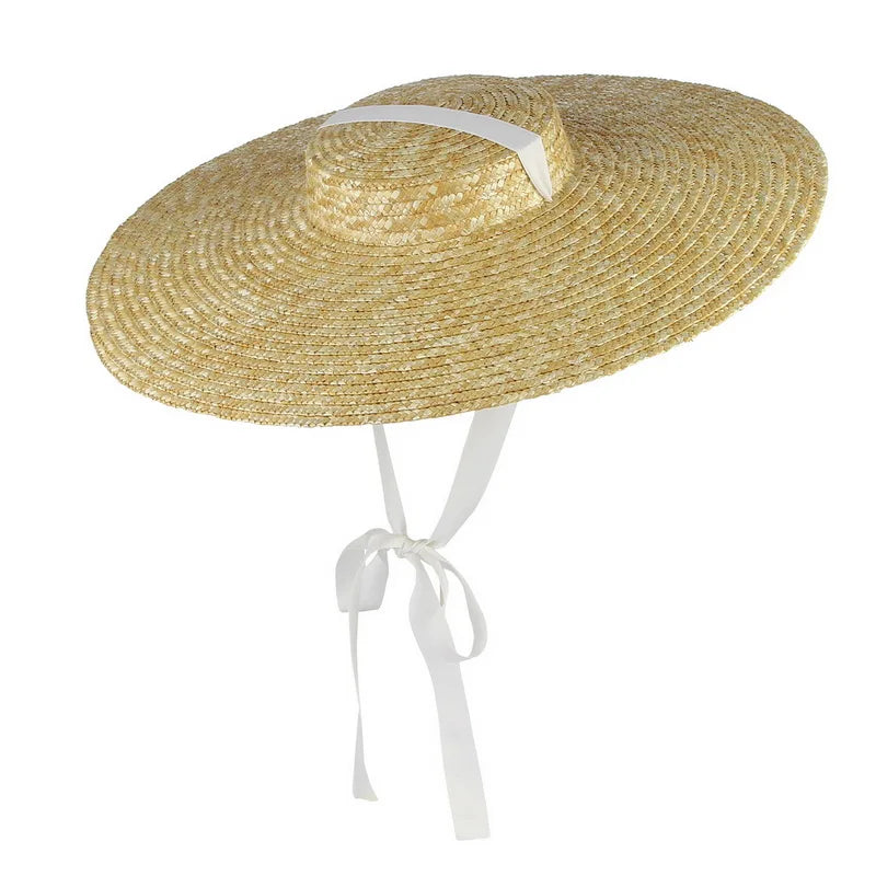 Gemvie Women Sun Hat Large Brim Straw Beach Vacation Hat