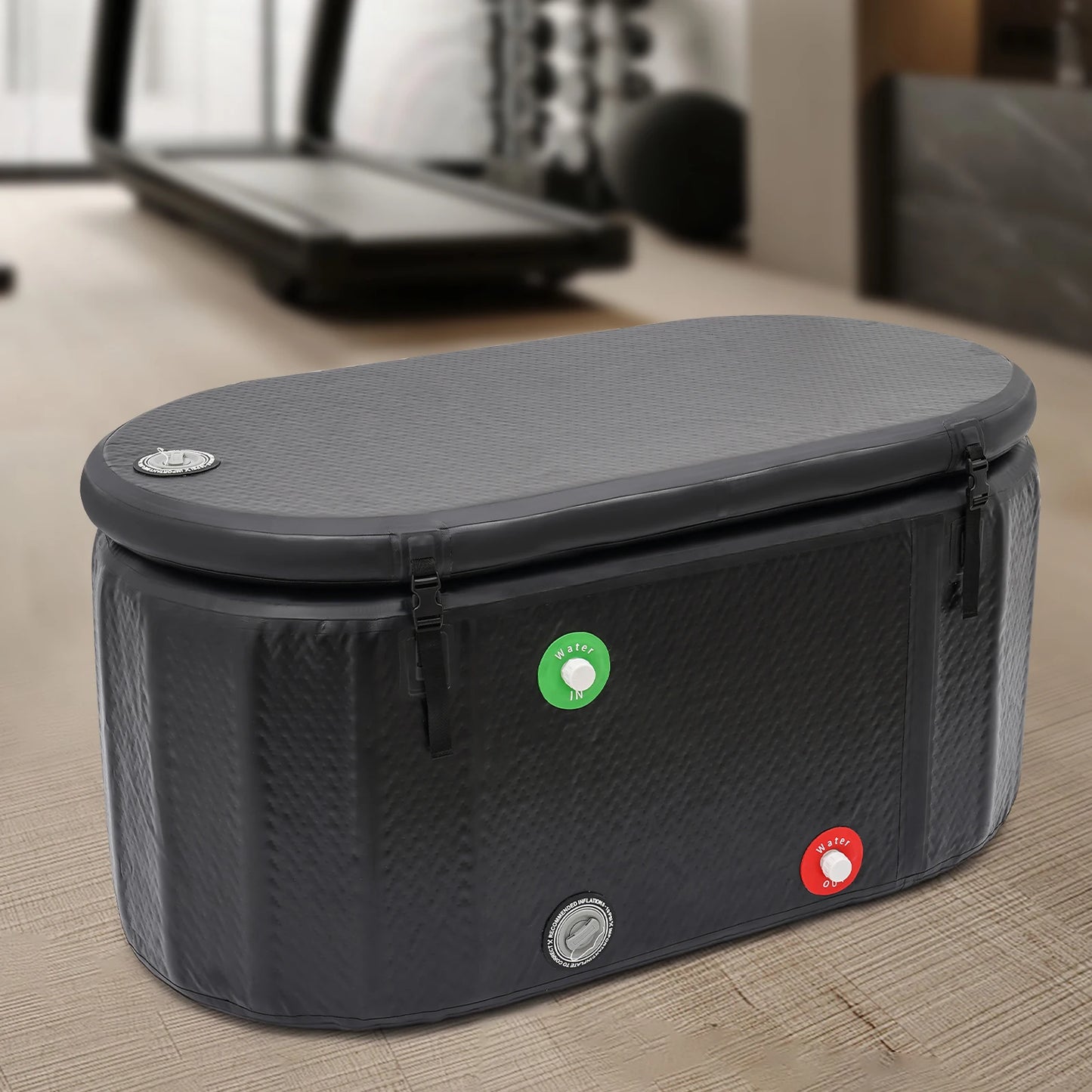 Inflatable Ice Bath Tub Portable Cold Plunge For Athletes
