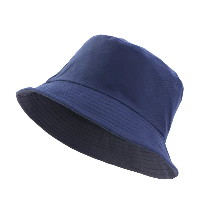 Unisex Foldable Bucket Hat Sun Protection Polyester Casual Outdoor