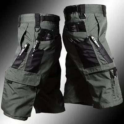 Men's Camouflage Quick Dry Shorts For Outdoor Hiking And Fishing