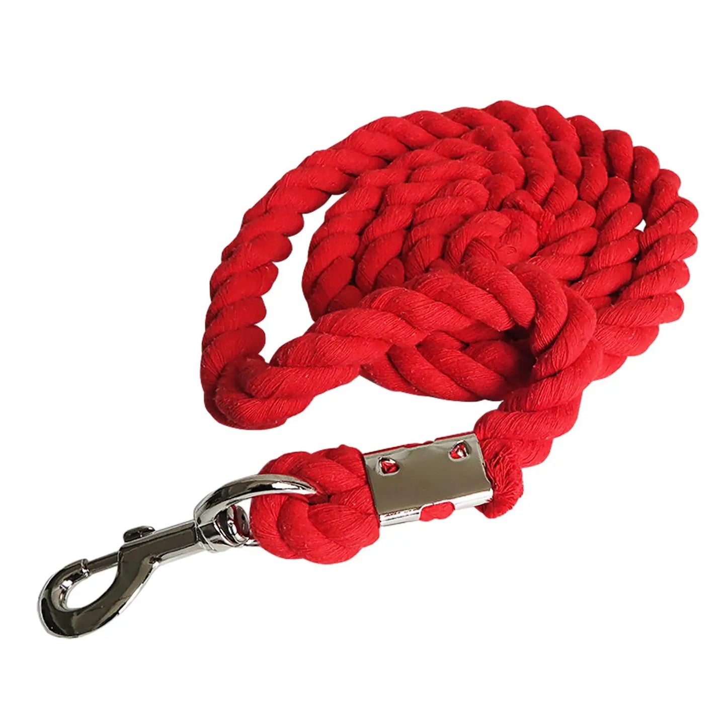 Cotton Weave Equestrian Rein Halter and Leading Rope for Horses