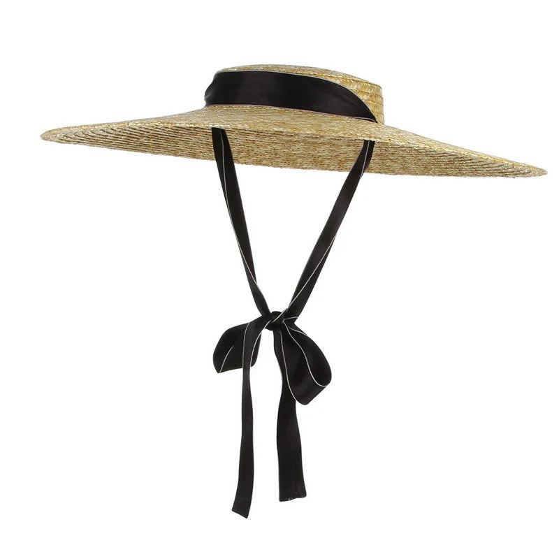 Gemvie Women Sun Hat Large Brim Straw Beach Vacation Hat