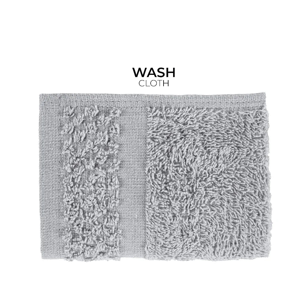 Cotton Towel Set 10 Piece Quick Dry Bath Towels Washcloths