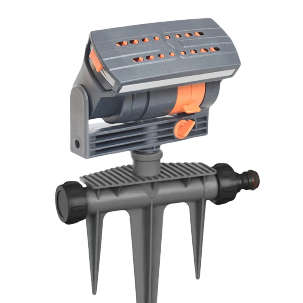 Oscillating Lawn Sprinkler With Adjustable Flow 16 Nozzles