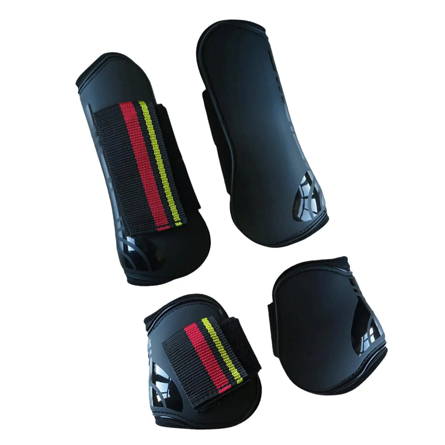 Horse Tendon Boots 4Pcs Lightweight Leg Guards For Cross Country