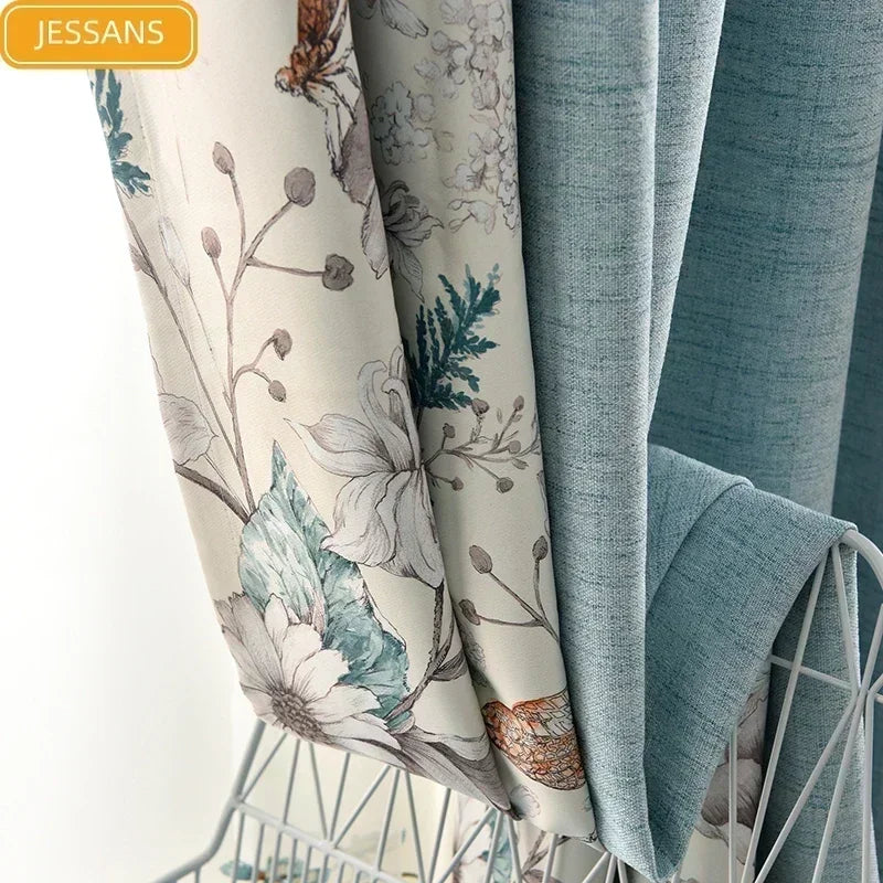 Jessans Custom Blackout Curtains With Rope And Shading