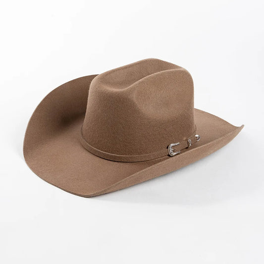USPOP Premium Wool Felt Cowboy Hat With Wide Brim Style