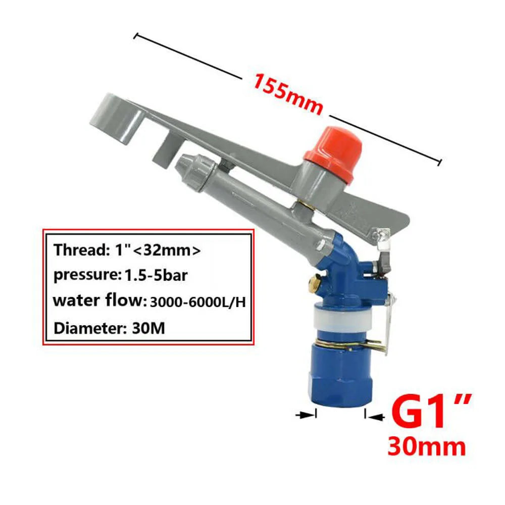 ZWDZJL Garden Sprinkler Oscillating 360 Degree Rotating Watering Tool