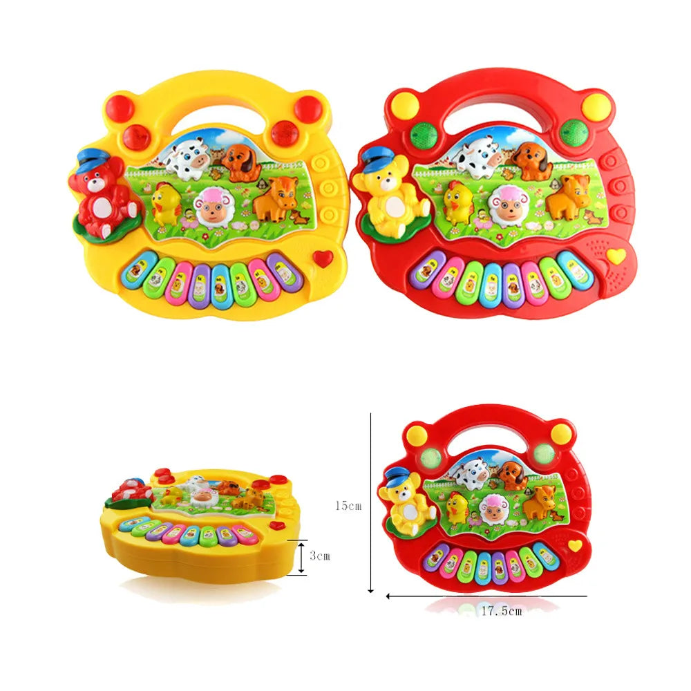 Baby Musical Toy Animal Sounds Keyboard Educational Toy