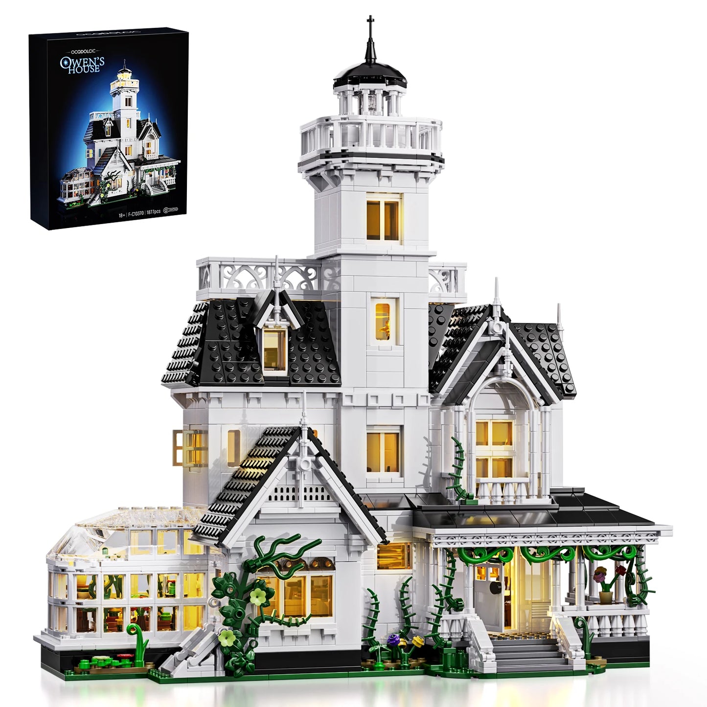 Magic House Building Set Owens House With LED Light