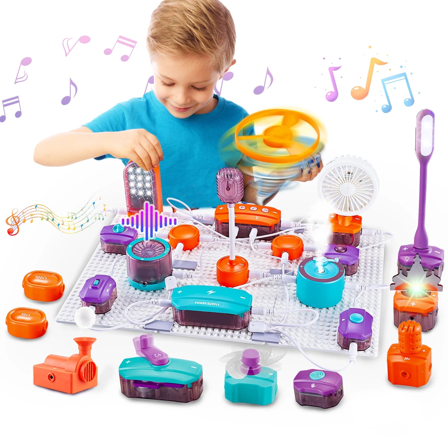Vatos Science Circuit Kit For Kids Educational Diy Electronics Set