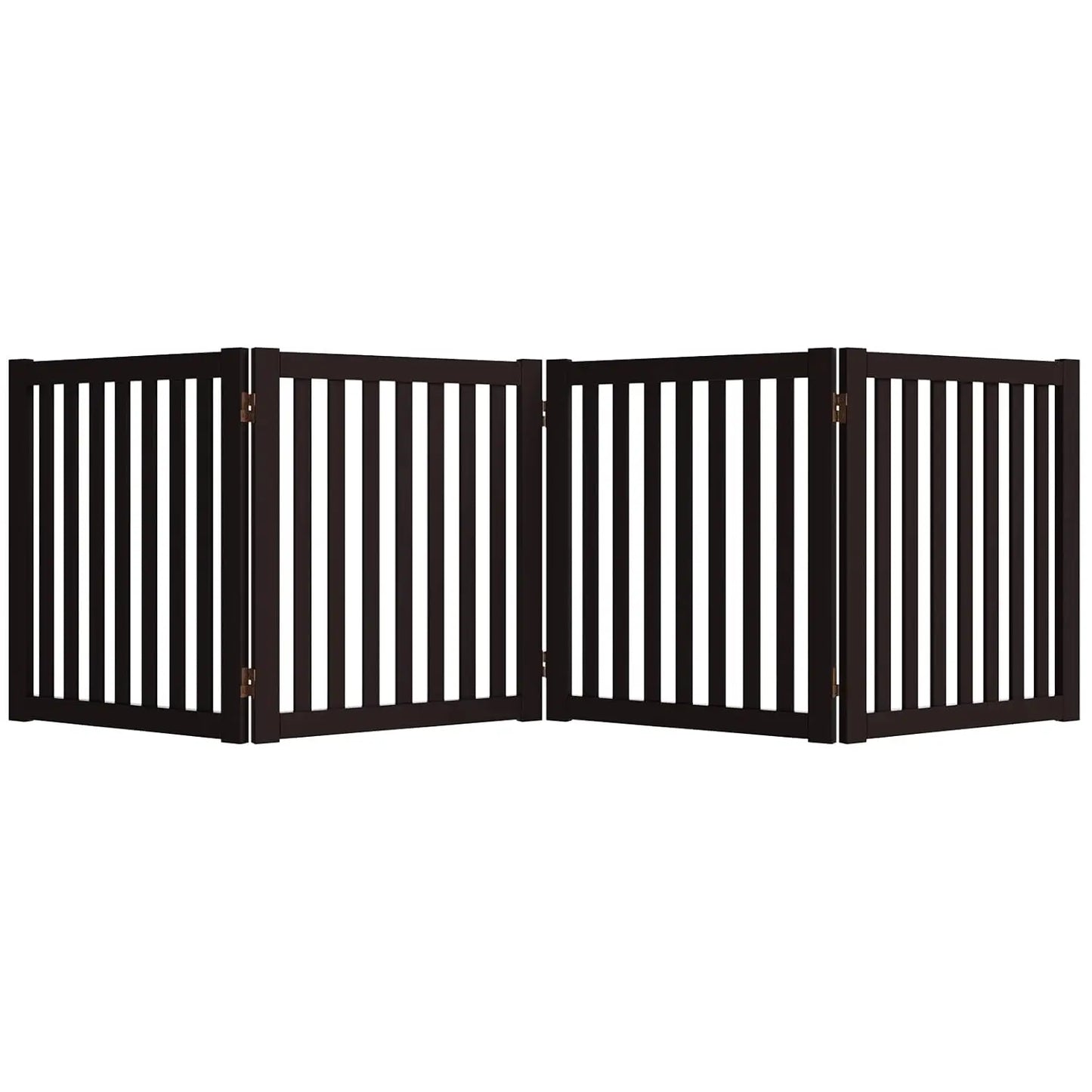 Foldable Wooden Pet Gate for Indoor Use
