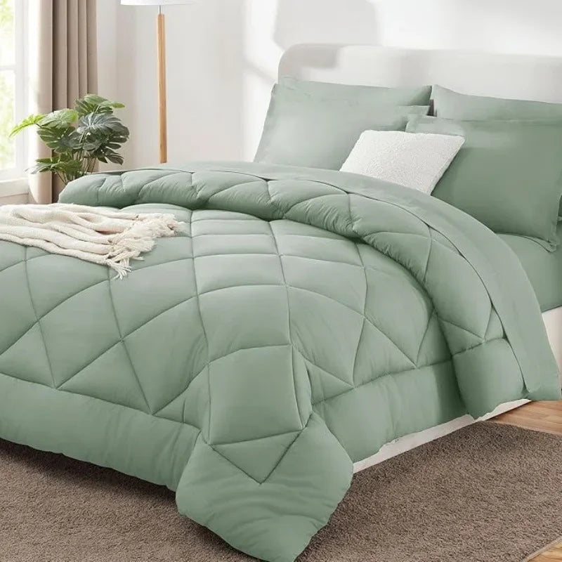Luxury Bamboo Fiber 460 Gr Down Alternative Comforter Set