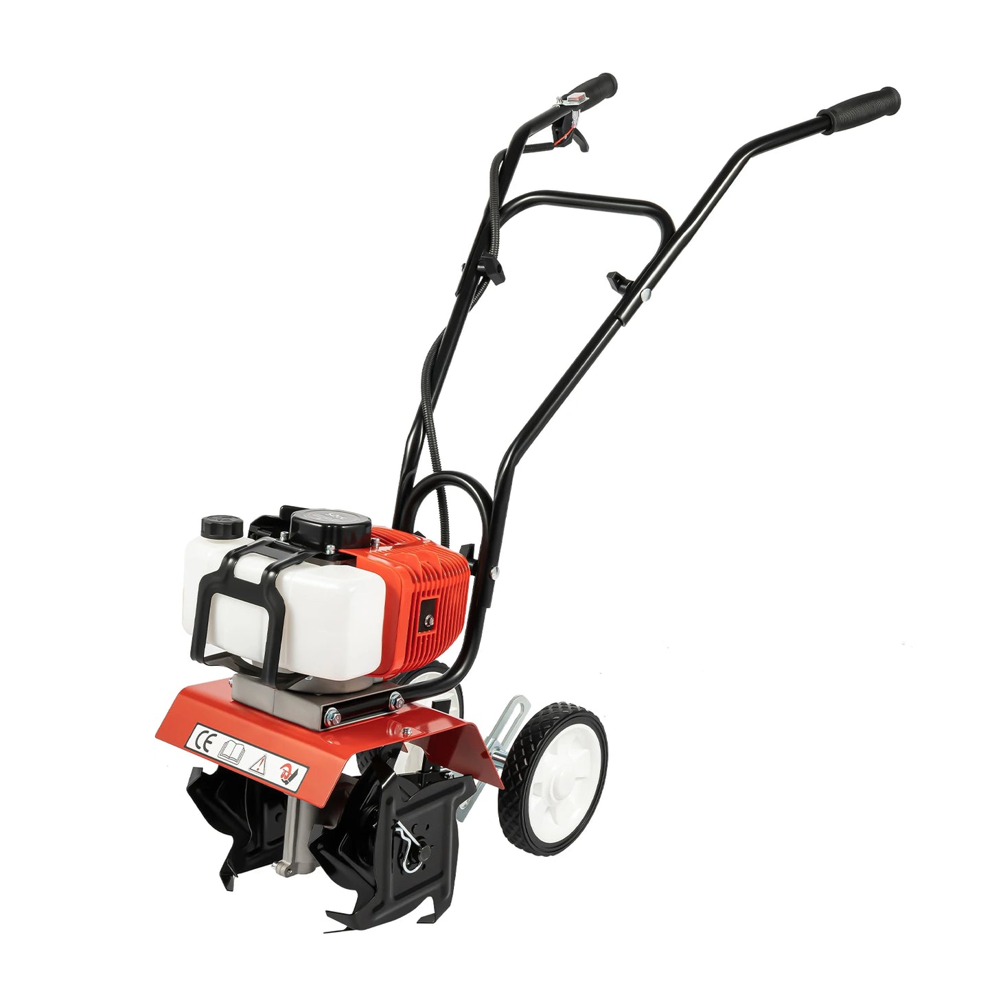 Powerful 52CC 1700W Garden Gasoline Tiller Cultivator Garden Loosening Soil Machine Gas Powered Tiller Cultivator Rototiller