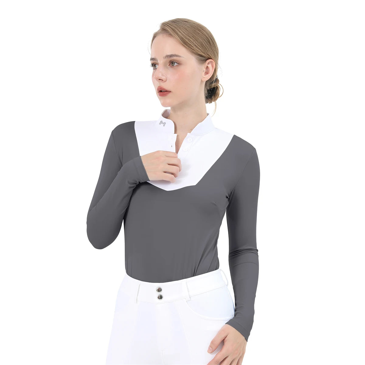 Women Equestrian Base Layer Long Sleeve Breathable Top
