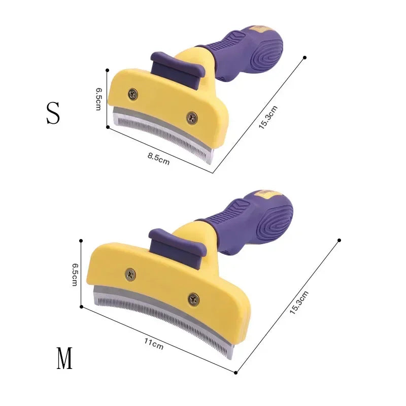Pet Hair Remover Knotting Comb For Dogs And Cats Grooming Brush