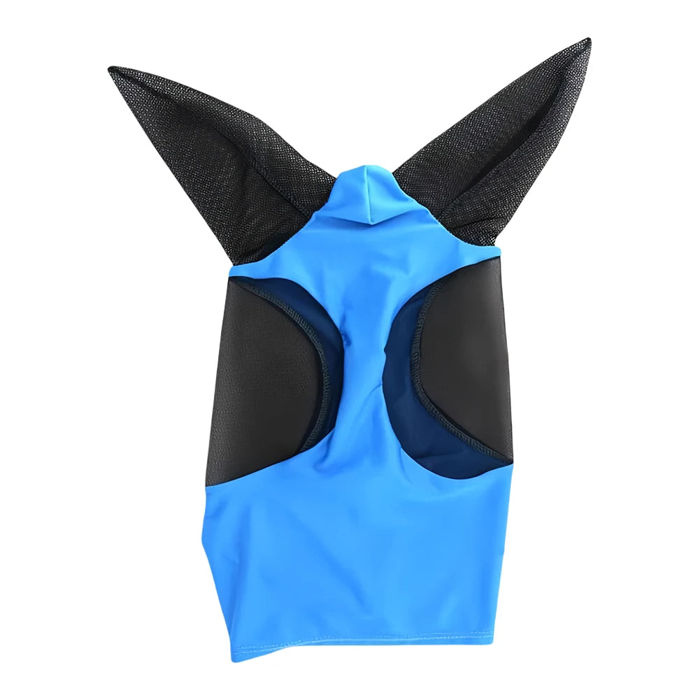 Anti Mosquito Mask For Horse Riding Equestrian Breathable Mesh Hood