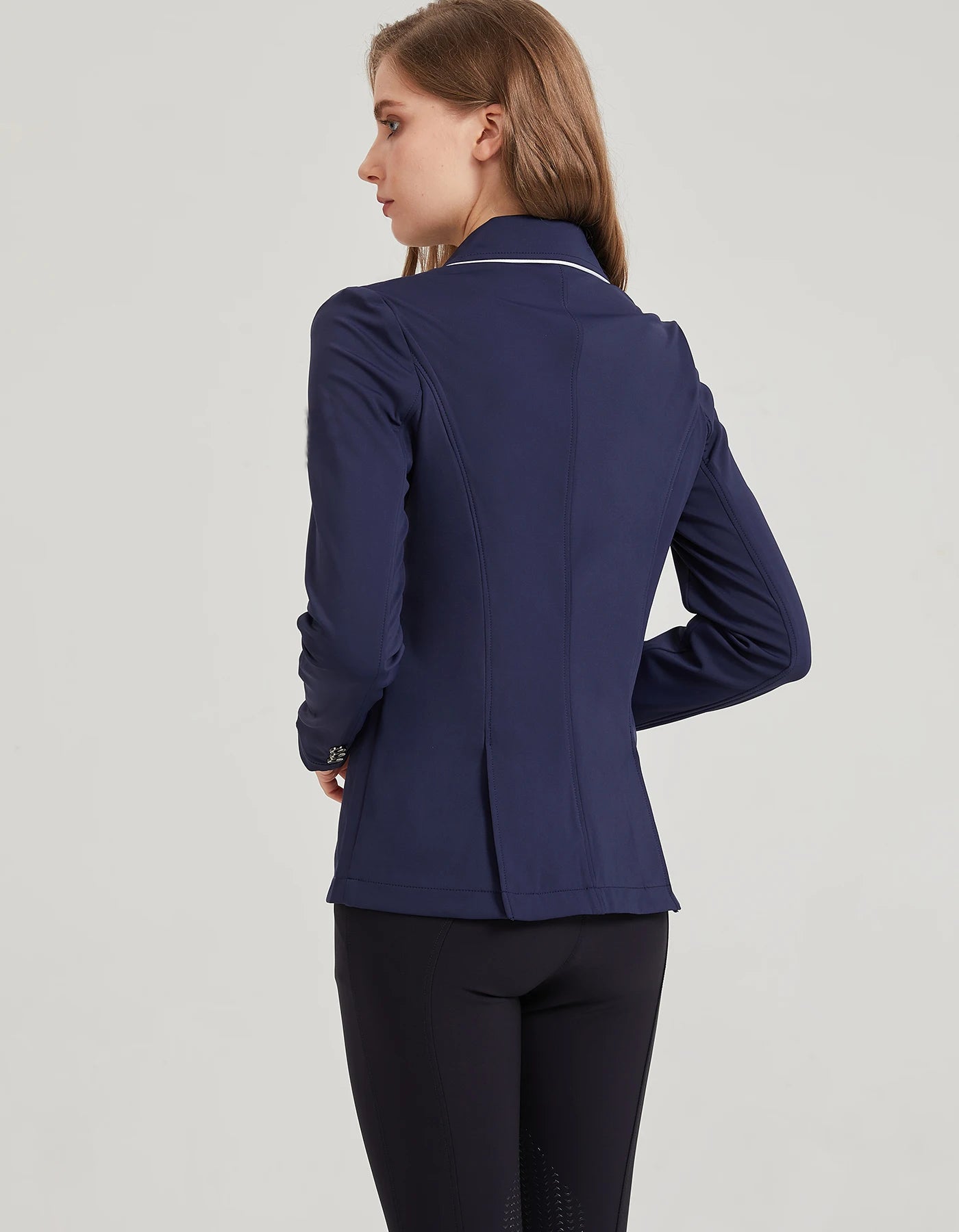 UURUUCN Women's Breathable Elastic Equestrian Riding Suit