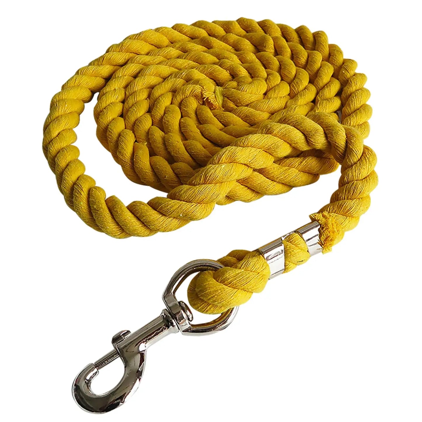 Cotton Weave Equestrian Rein Halter and Leading Rope for Horses