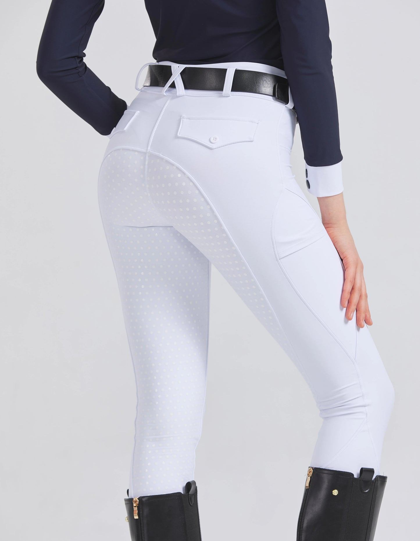 UURUUCN Women Equestrian Silicone Anti Slip Riding Pants