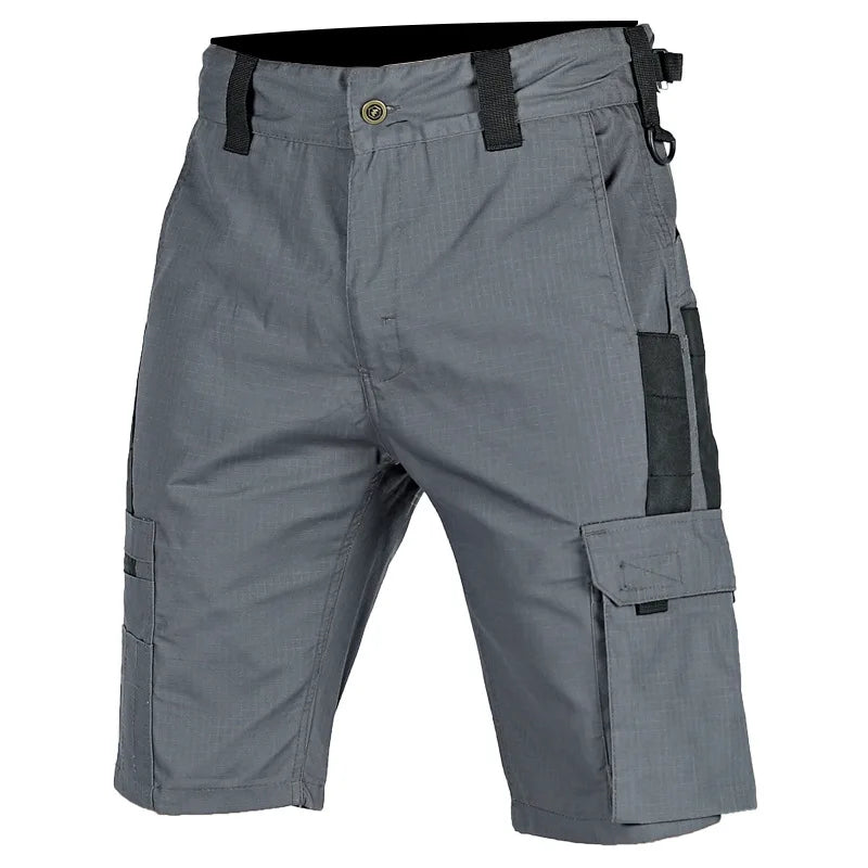 Summer Tactical Shorts For Men Quick Dry Cargo MultiPocket Waterproof