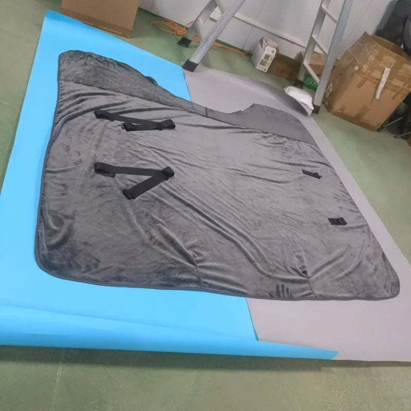 Horse Rug Fleece Cooler Blanket Warmth Polar Flannel With Adjustable Straps