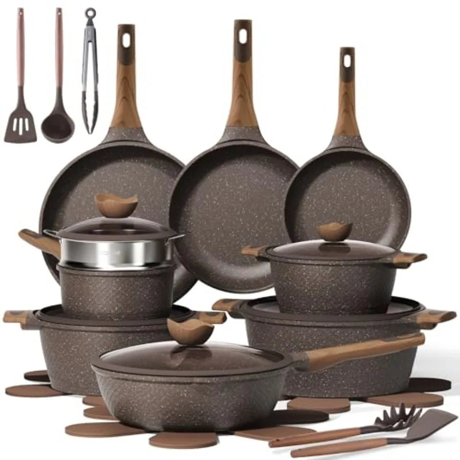 Nonstick Pots and Pans Set for Induction Cookware PFOA Free