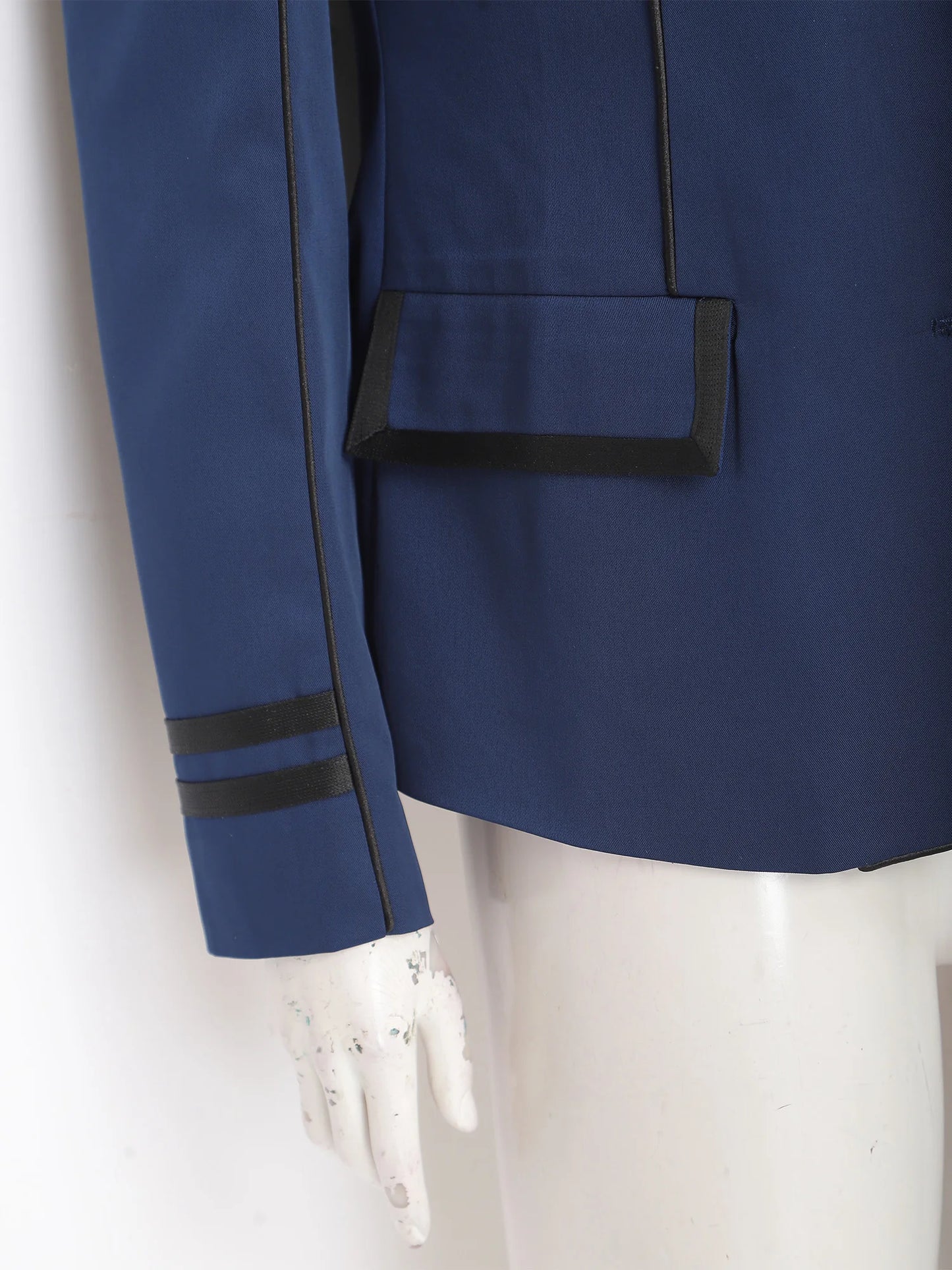 Women's Equestrian Riding Blazer With Lapel Collar Pockets