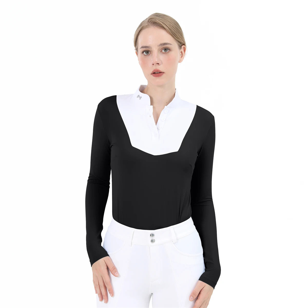 Women Equestrian Base Layer Long Sleeve Breathable Top