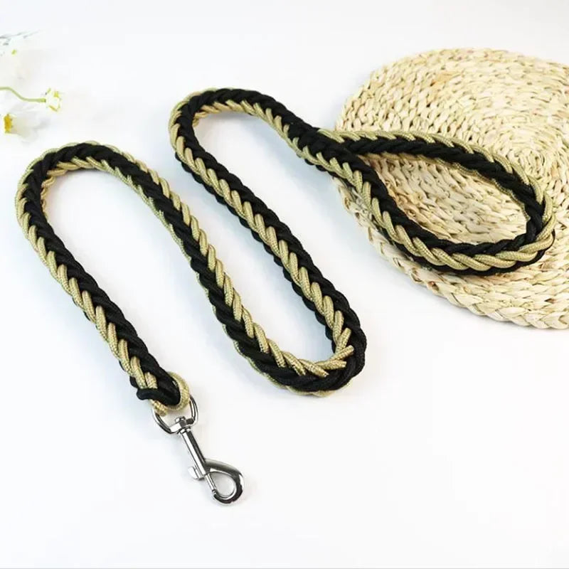 HATELICN Nylon Dog Harness Leash For Training And Walking