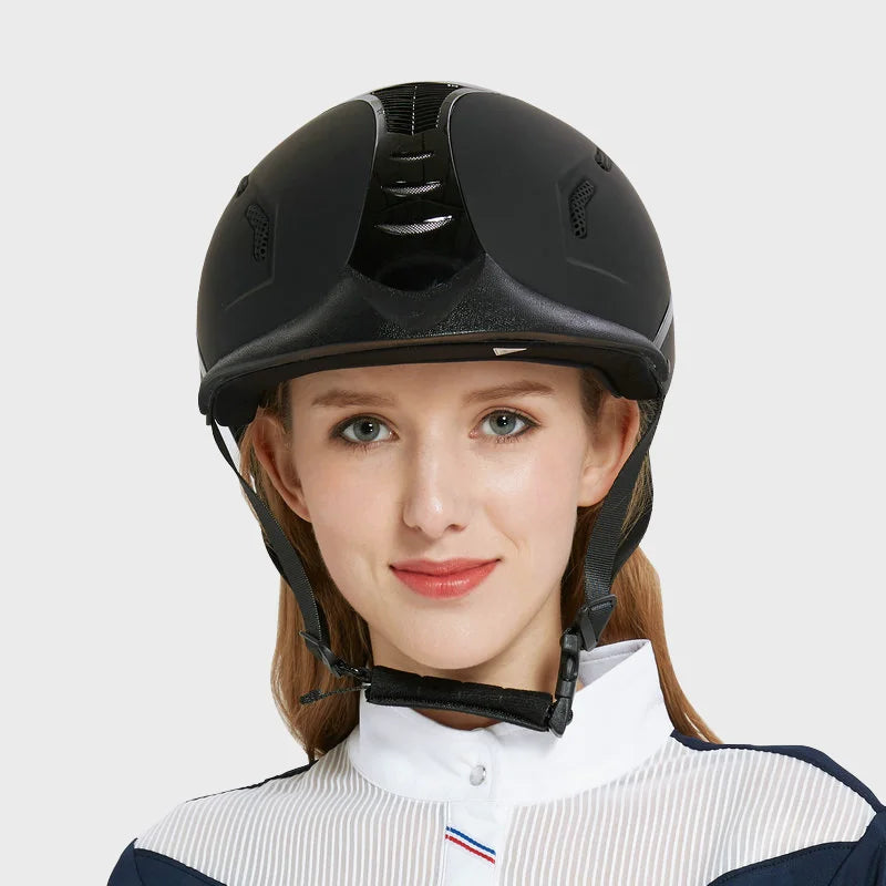 Baslong Equestrian Riding Helmet Adjustable Breathable Protective Gear